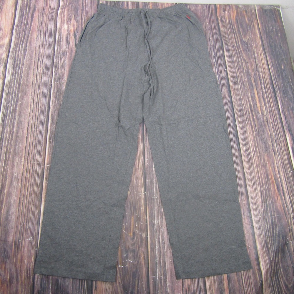 Polo Ralph Lauren Sleepwear Pants Mens Medium Gray Jersey Pajama Lounge Cotton